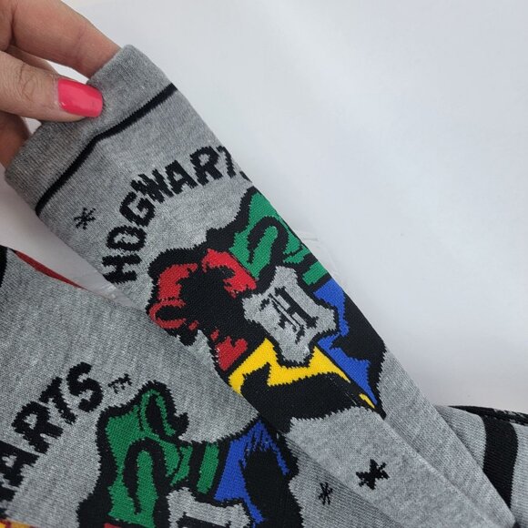 Harry Potter Gryffindor Knee High 2 Pair Pack Nostalgia School Girl Academia - Picture 3 of 6